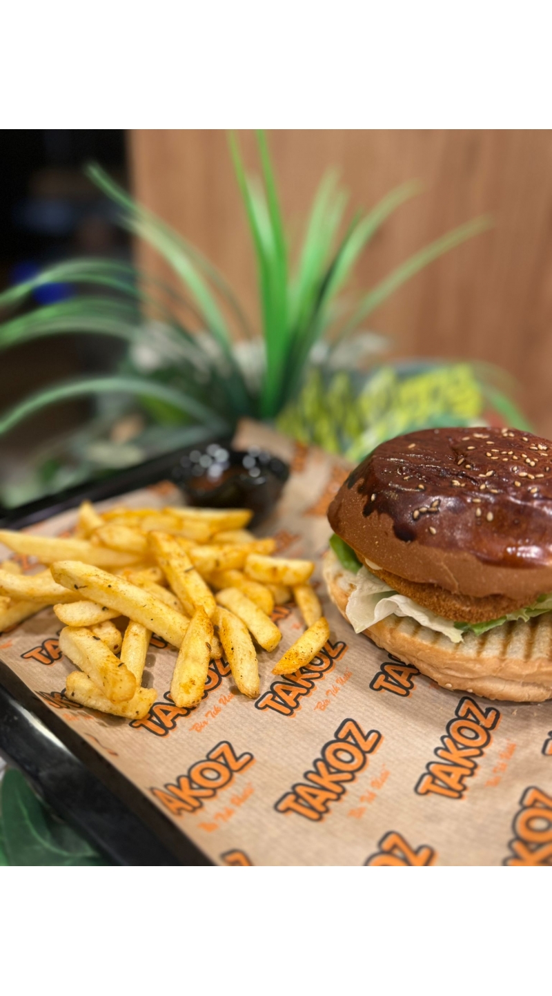 Tavuk Burger Menü
