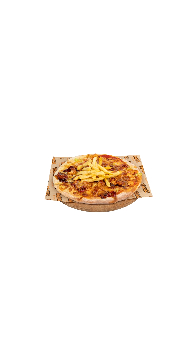 Barbekü Tavuklu Pizza