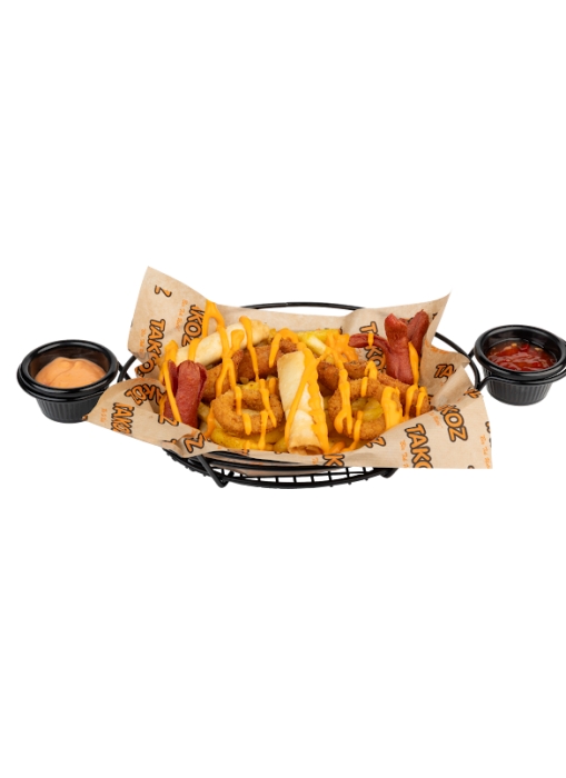 Cheddar Soslu Çıtır Tabağı